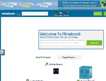 Tablet Screenshot of minebook.me